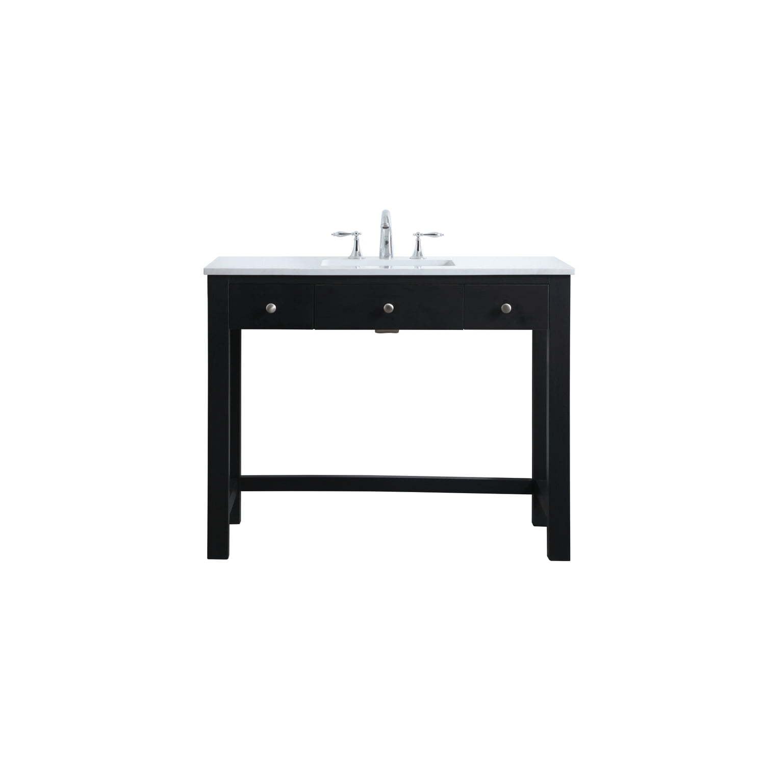 Elegant Lighting ADA Compliant Bathroom Sink Vanity, Hudson 42" Free ...