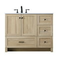 thumbnail image 1 of Elegant Kitchen and Bath 42 Inch Single Bathroom Vanity In Mango Wood, 1 of 7