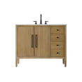thumbnail image 1 of Elegant Lighting VF29642LO Blakely 42" Free Standing Single Basin Vanity Set - Wood, 1 of 7