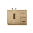 thumbnail image 1 of Elegant Lighting VF29042LO Chase 42" Free Standing Single Basin Vanity Set - Wood, 1 of 7