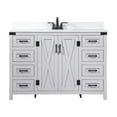 thumbnail image 1 of Elegant Decor Grant 48" MDF Single Bathroom Vanity with Backsplash in Gray, 1 of 8