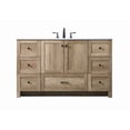 thumbnail image 1 of Elegant Lighting VF2854NT Soma 54" Free Standing Single Basin Vanity Set - Wood, 1 of 7