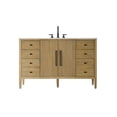 thumbnail image 1 of Elegant Lighting VF29654LO Blakely 54" Free Standing Single Basin Vanity Set - Wood, 1 of 7