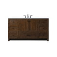 thumbnail image 1 of Elegant Lighting VF2860EX Soma 60" Free Standing Single Basin Vanity Set - Expresso, 1 of 7