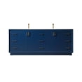 thumbnail image 1 of Elegant Lighting Vf19684d Hayes 84" Free Standing Double Basin Vanity Set - Blue, 1 of 7