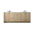 thumbnail image 1 of Elegant Lighting VF2884DMW Soma 84" Free Standing Double Basin Vanity Set - Mango Wood, 1 of 7