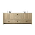 thumbnail image 1 of Elegant Kitchen and Bath 84 Inch Double Bathroom Vanity In Mango Wood, 1 of 18