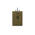 thumbnail image 1 of Elegant Kitchen and Bath Alden 24 Inch Single Bathroom Vanity In Chestnut Brown, 1 of 13