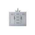 thumbnail image 1 of Elegant Kitchen and Bath Alden 42 inch Single Bathroom Vanity in Grey, 1 of 10