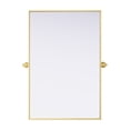 thumbnail image 1 of Elegant Kitchen and Bath Amoura 24X36 Pivot Mirror In Brass, 1 of 15