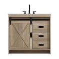 thumbnail image 1 of Elegant Kitchen and Bath Austin 36 inch Single Bathroom Vanity in Natural Oak, 1 of 10