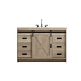 thumbnail image 1 of Elegant Kitchen and Bath Austin 48 inch Single Bathroom Vanity in Natural Oak, 1 of 10