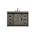 thumbnail image 1 of Elegant Kitchen and Bath Austin 48 inch Single Bathroom Vanity in Rustic Grey, 1 of 10