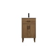 thumbnail image 1 of Elegant Kitchen and Bath Chandler 20 Inch Single Bathroom Vanity In Walnut Brown, 1 of 13