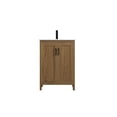 thumbnail image 1 of Elegant Kitchen and Bath Finnley 24 Inch Single Bathroom Vanity In Walnut Brown, 1 of 13