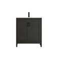 thumbnail image 1 of Elegant Kitchen and Bath Finnley 30 Inch Single Bathroom Vanity In Mocha Brown, 1 of 13