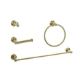 thumbnail image 1 of Freya 4-Piece Bathroom Hardware Set in Brushed Gold, 1 of 12