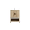 thumbnail image 1 of Elegant Kitchen and Bath Ira 24 Inch Single Bathroom Vanity In Mango Wood, 1 of 13