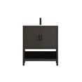 thumbnail image 1 of Elegant Kitchen and Bath Ira 30 Inch Single Bathroom Vanity In Mocha Brown, 1 of 13