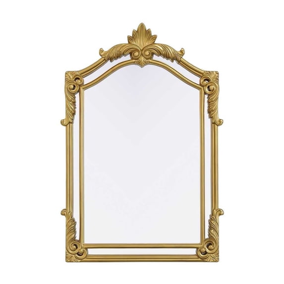 Elegant Kitchen and Bath Madeline 28.5x42 Traditional Mirror in Gold Leaf