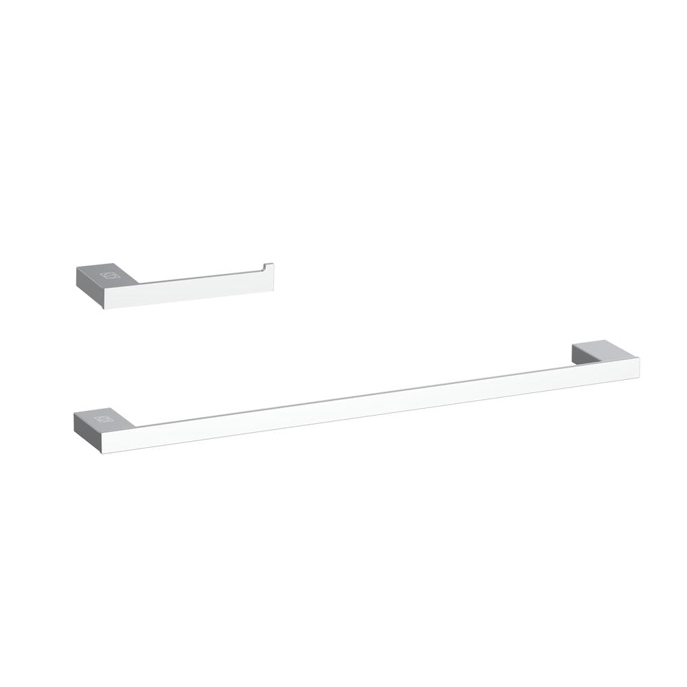 Sofia Chrome Stainless Steel Bathroom Hardware Set