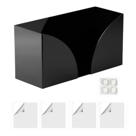 Elegant Kitchens Countertop Towel Dispenser Acrylic Nonslip Base For Home And Restaurant