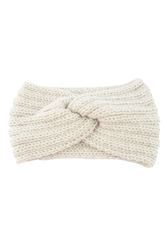 Elegant Knitted Headwrap Band for Women Cozy Winter Headband Crochet Hair Warmer Accessory Hair Care