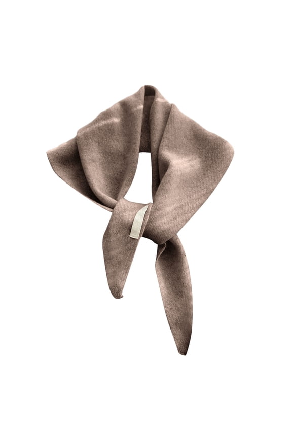 Elegant Knitted Triangle Scarf Shawl Wrap For Women Soft Warm Fashion Versatile Neckwear Accessory