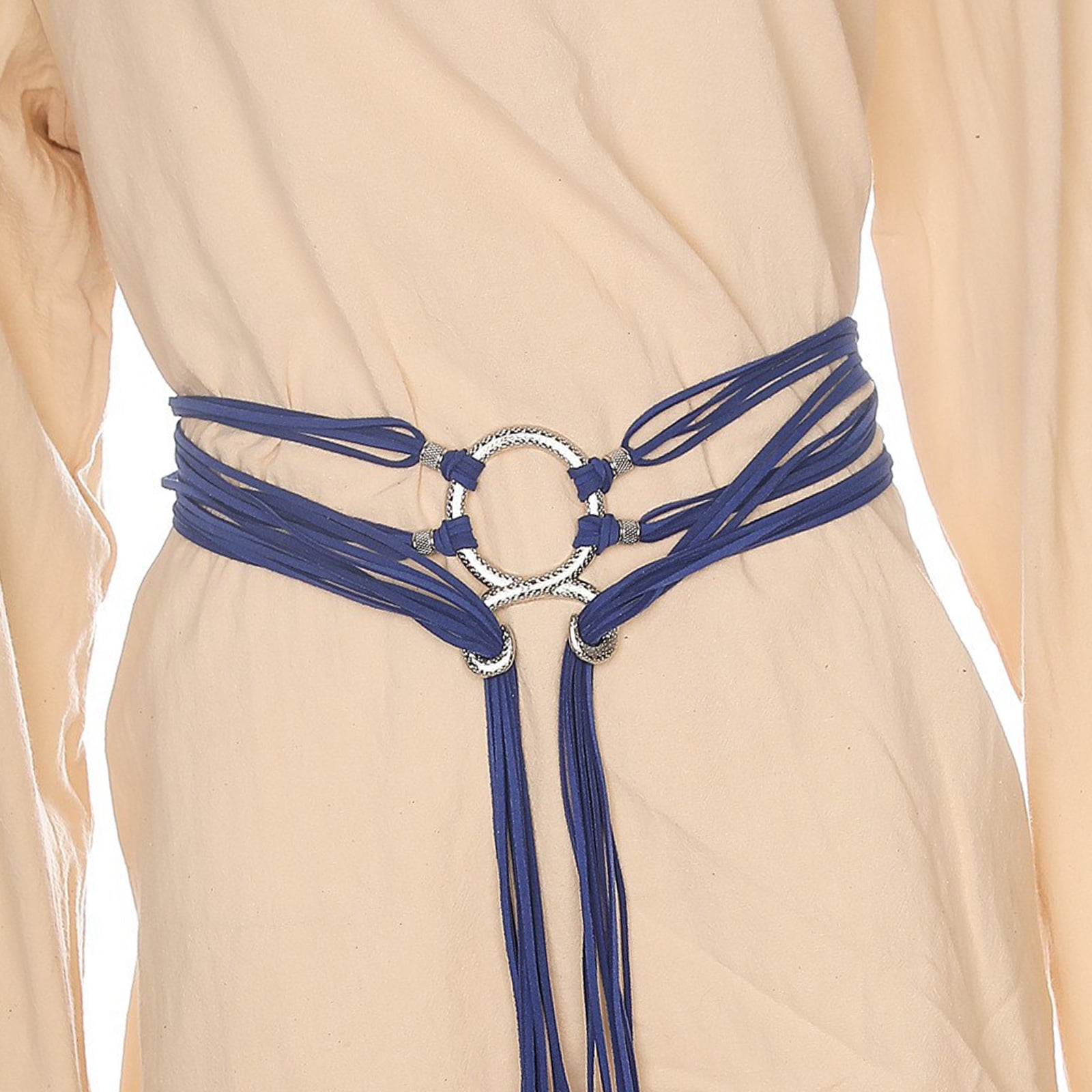 Waist Chain And Robe Elegant Knotted Dress Waist Belt Rope Waistband For Women Retro Styles ...