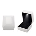 thumbnail image 1 of Elegant LED Light Jewelry Box for Rings, Engagement, Wedding, Proposal, Luxurious Presentation Case, 1 of 3