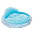 thumbnail image 1 of Elegant Lace Dog Puppy Bed Ruffled Princess Sofa for Small to Medium Pets, 1 of 18