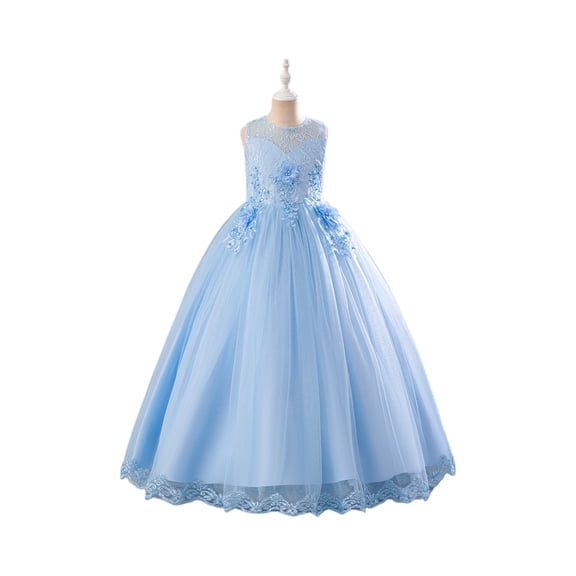 LWavelet Kids Toddler Girls Dress Princess Sleeveless Beach Butterfly Sundress