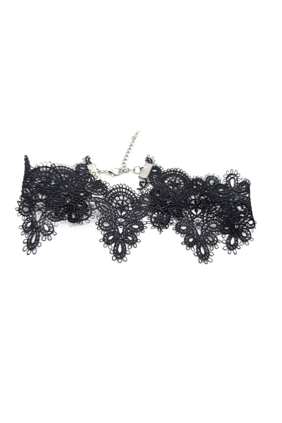 Elegant Lace Neck Choker Necklace Accessory Craft Supplies for Dating and Special Occasions Fashion Statement Pieces