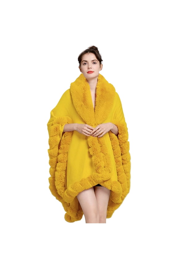 Elegant Lady's Plus Size Loose Cardigan for Bridal Wedding Party Shawl Cape Jacket Outerwear