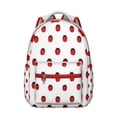thumbnail image 1 of Elegant Ladybug Print Backpack - Lightweight School Bag, Water-Resistant Laptop Backpack with Multiple Compartments for Women & Teens, 1 of 6