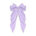 thumbnail image 1 of Elegant Large Chiffon Bow Hair Clip For Women Polka Barrettes Back Head Spring Hair Accessories, 1 of 4