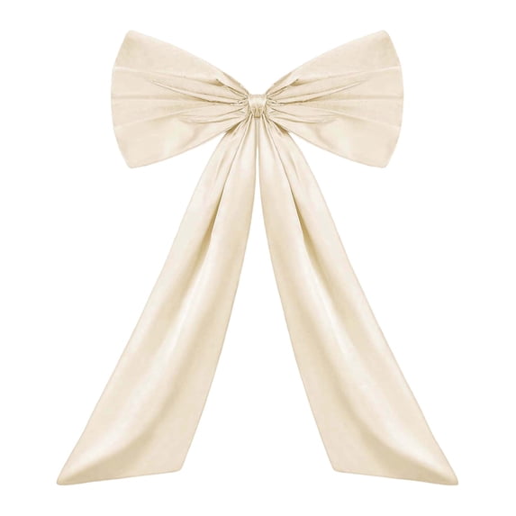 Elegant Large Decorative Bow for Party Wedding Holiday Celebrations Wall Decor Baby Shower Christmas Tree Decor Birthday Accessories