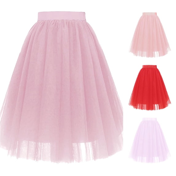 Elegant Layered Flowy Midi Skirt for Versatile Occasions with Comfortable Waistband Style Note