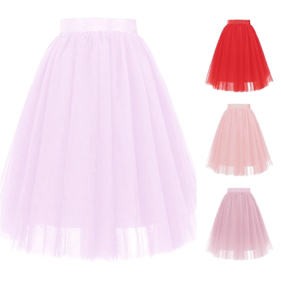 Elegant Layered Flowy Midi Skirt for Versatile Occasions with Comfortable Waistband Style Note