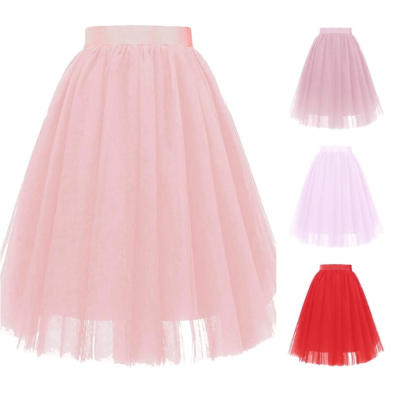 Elegant Layered Flowy Midi Skirt for Versatile Occasions with Comfortable Waistband Style Note