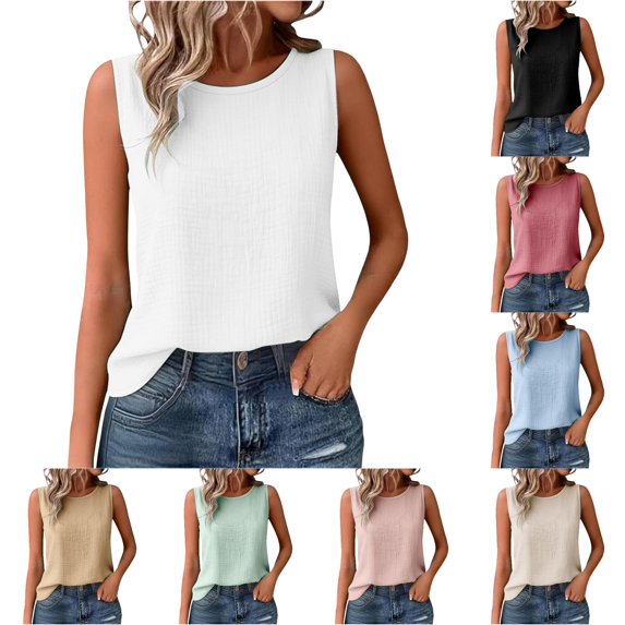 Elegant Layered Tank Top for Soft Breathable Sleeveless Camisole with Double Layerdesign for Everyday Comfort and Casual Style Nylon Tops Women L