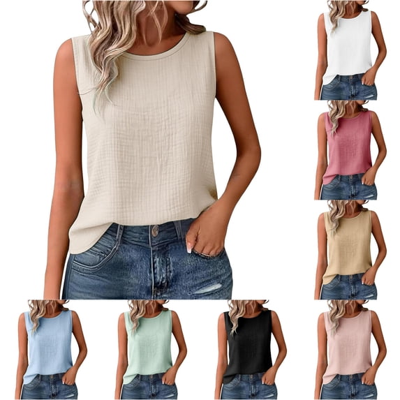 Elegant Layered Tank Top for Soft Breathable Sleeveless Camisole with Double Layerdesign for Everyday Comfort and Casual Style Nylon Tops Women M