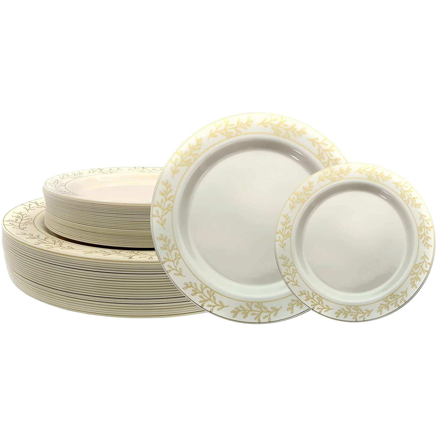Disposable plates top that look real