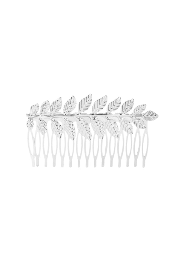 Elegant Leaf Hair Comb for Women - Bridal Accessories for Weddings and Birthdays - Featured Hairpins for Brides and