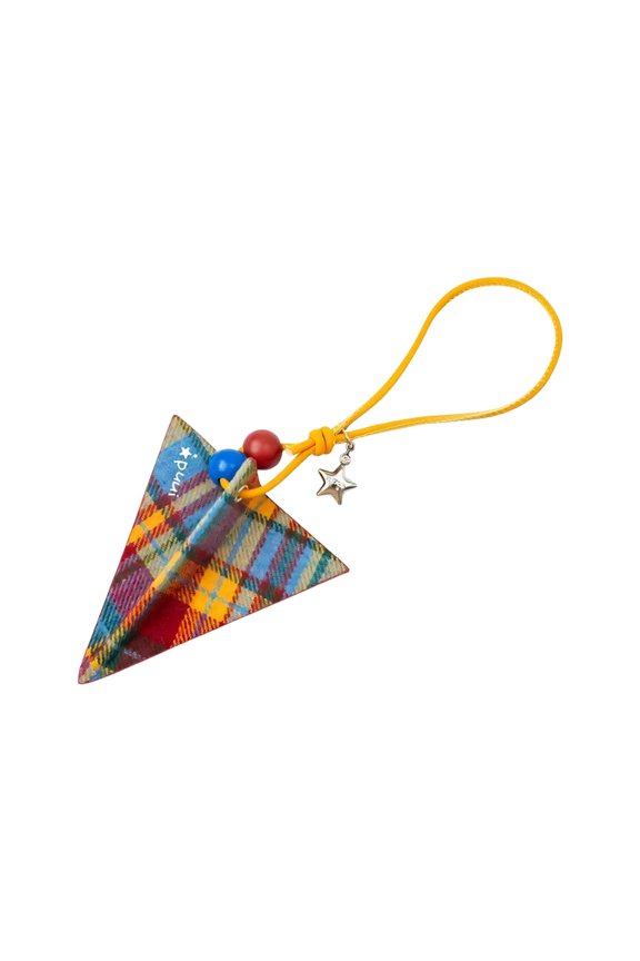 Elegant Leather Airplanes Shaped Key Rings Keychain Bag Accessory Fashionable Accessories For Men And Women