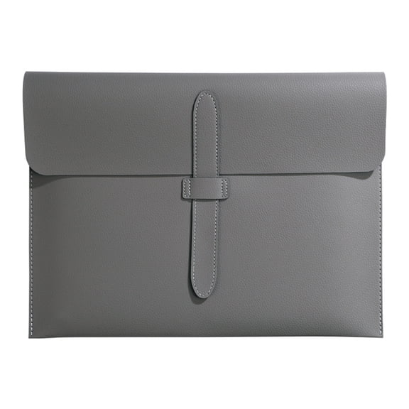 Elegant Leather File Folder Letter Size Leather Document Case for Office School