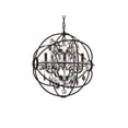 thumbnail image 1 of Elegant Lighting Geneva 20" 5 Light Royal Crystal Pendant Lamp, 1 of 7