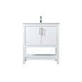 thumbnail image 1 of Elegant Kitchen and Bath 30 Inch SIngle Bathroom Vanity In White, 1 of 7