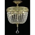 thumbnail image 1 of Elegant Lighting 9303F12FG-EC 12 Dia. x 17 H in. Esperanza Flush Mount, Elegant Cut - French Gold, 1 of 1