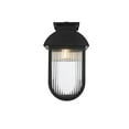 thumbnail image 1 of Elegant Lighting Albert 10 Inch Outdoor Wall Sconce In Black, 1 of 8